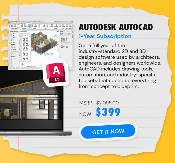 Autodesk AutoCAD: 1-Year Subscription