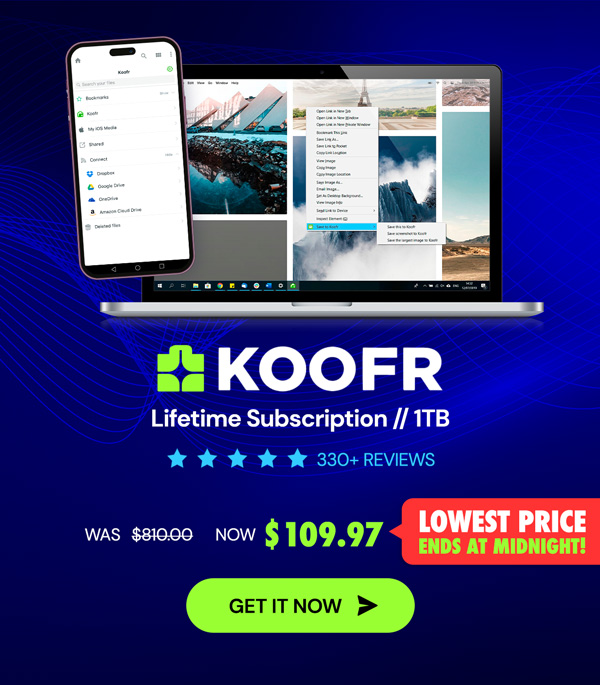 Koofr Cloud Storage: Lifetime Subscription (1TB)