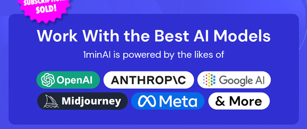 1minAI: Lifetime Subscription