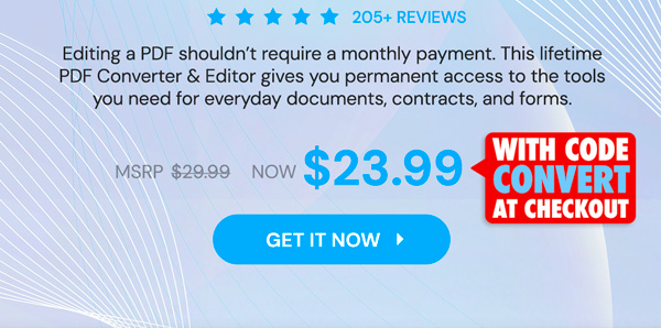 PDF Converter Pro: Lifetime License