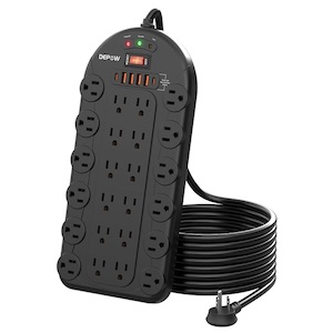 Mega Power Strip & Surge Protector