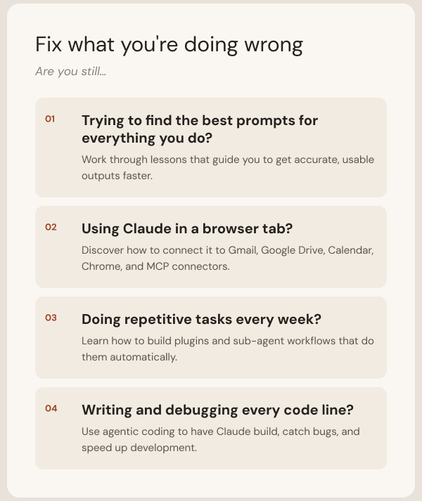 Claude AI Professional E-Degree