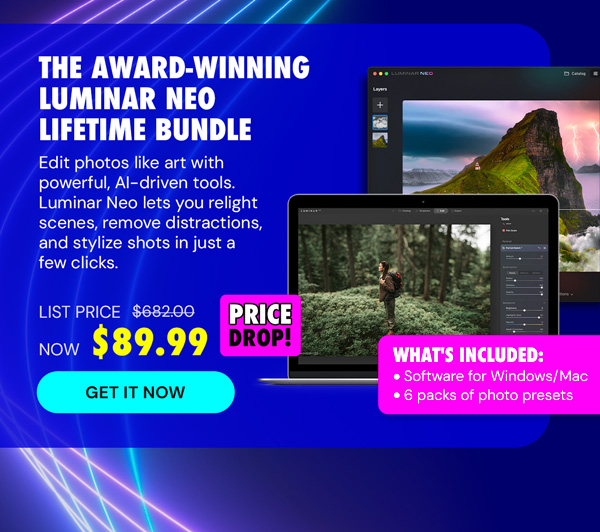 The Award-Winning Luminar Neo Lifetime Bundle