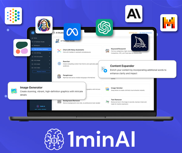 1minAI: Lifetime Subscription