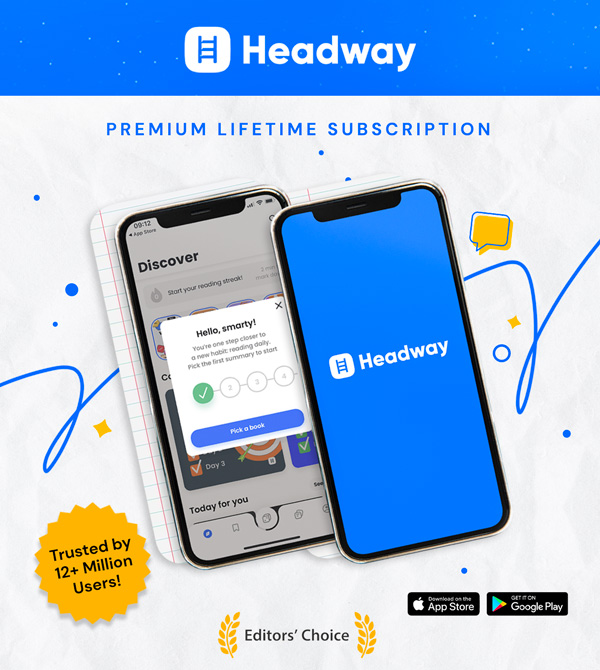 Headway Premium: Lifetime Subscription