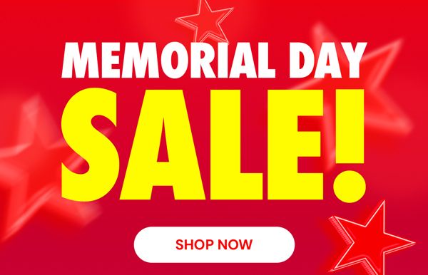 SALE ENDS TOMORROW | Memorial Day Sale!