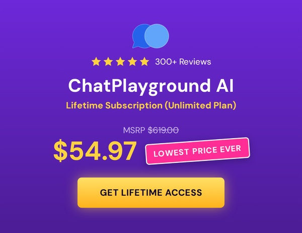 ChatPlayground AI: Lifetime Subscription