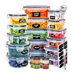 Fullstar Plastic Containers (50-Piece)