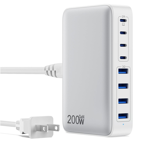 USB-C 200W Charger (8-Port)