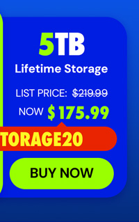 Internxt Cloud Storage Lifetime Subscription: 5TB Plan