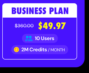 1minAI: Lifetime Subscription (Business Plan)