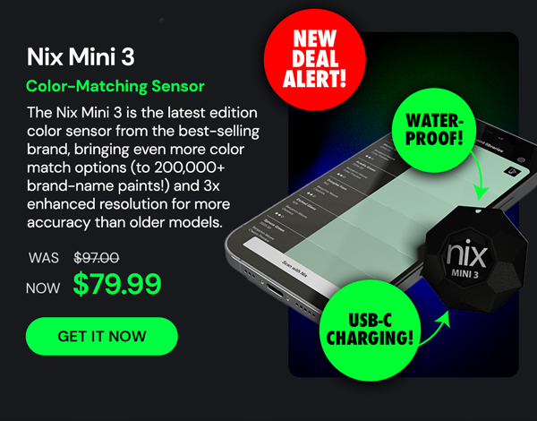 Nix Mini 3 Color-Matching Sensor