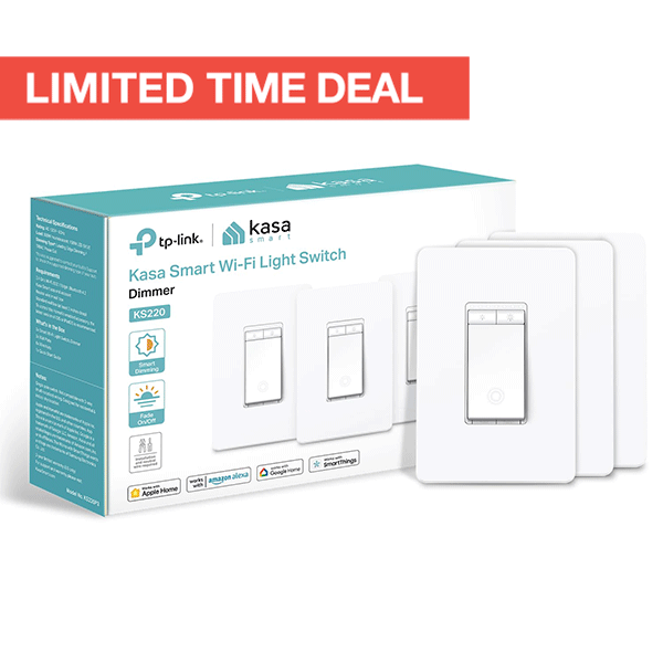 Kasa HomeKit Dimmer 3-Pack