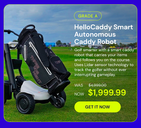 Refurbished HelloCaddy Smart Caddy Robot