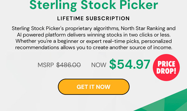 Sterling Stock Picker Lifetime Subscription