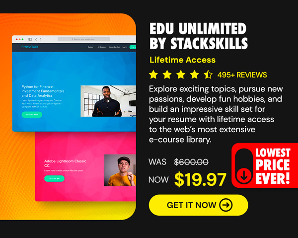 StackSkills Unlimited: Lifetime Access