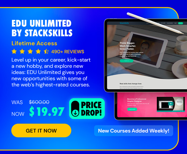 EDU Unlimited by StackSkills: Lifetime Access