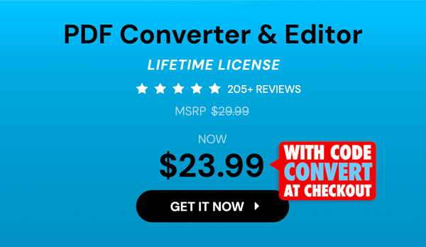 PDF Converter Pro: Lifetime License
