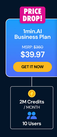 1minAI: Lifetime Subscription (Business Plan)