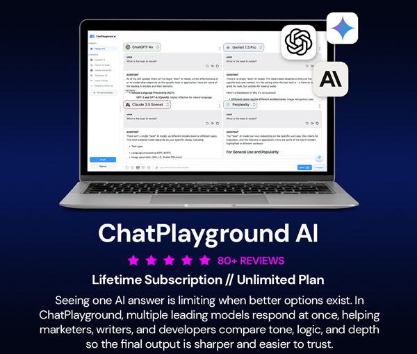 ChatPlayground AI: Lifetime Subscription