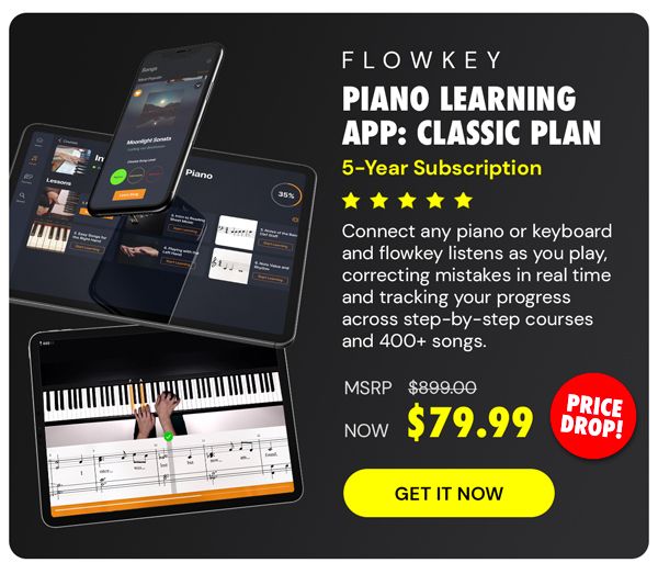Flowkey Classic Plan: 5-Year Subscription