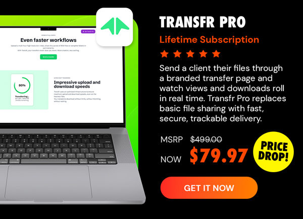 Transfr Pro: Lifetime Subscription