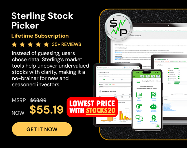 Sterling Stock Picker: Lifetime Subscription