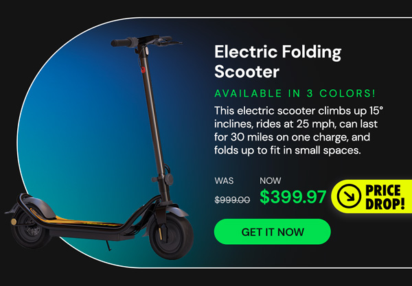 Electric Folding Scooter - 500W