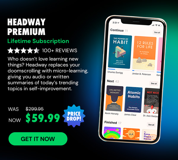 Headway Premium: Lifetime Subscription
