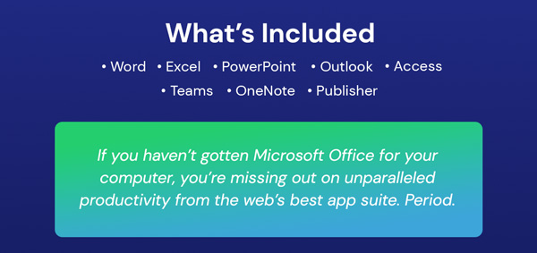 Microsoft Office Professional 2021 for Windows: Lifetime License (Non Binding)