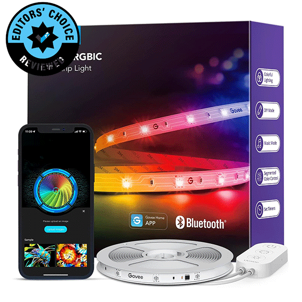 Govee RGBIC LED Strip Lights (16.4ft)
