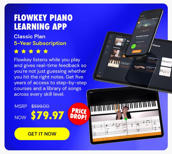 Flowkey Classic Plan: 5-Year Subscription