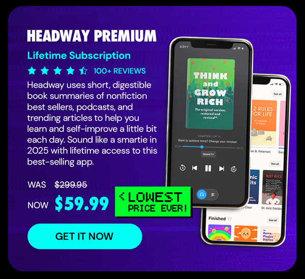 Headway Premium: Lifetime Subscription