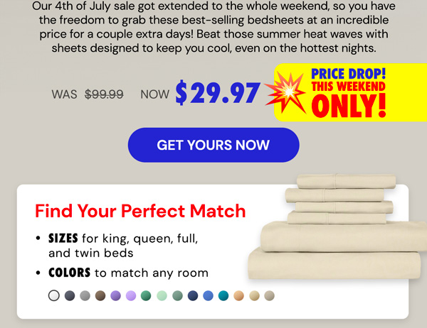 6-Piece Bamboo Comfort Luxury Sheet Set