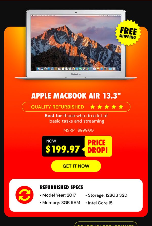 Apple MacBook Air 13.3