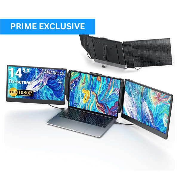 14inch Triple Laptop Screen Extender FHD