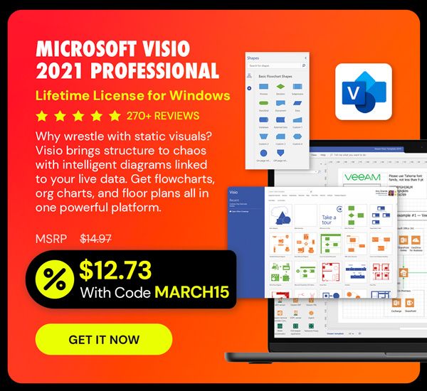 Microsoft Visio 2021 Professional: Lifetime License for Windows