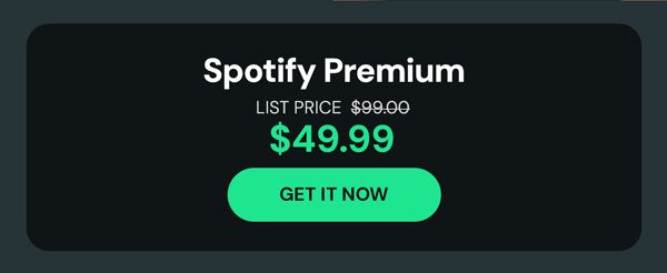 Spotify Premium: 1-Year Subscription Account