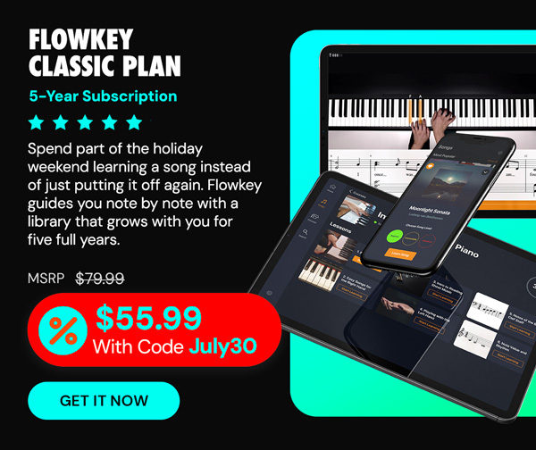 Flowkey Classic Plan: 5-Year Subscription