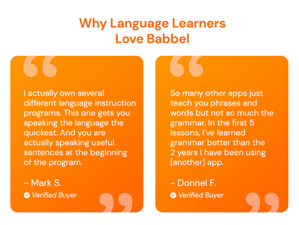 Babbel Language Learning: Lifetime Subscription (All Languages)