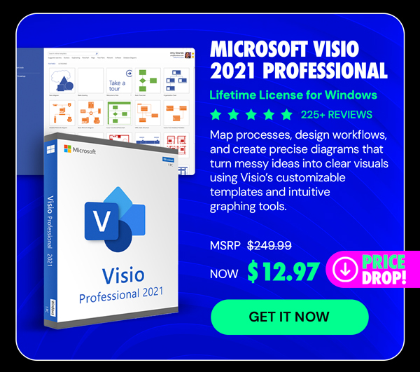 Microsoft Visio 2021 Professional: Lifetime License for Windows