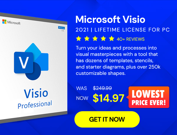 Microsoft Visio 2021 Professional: Lifetime License for Windows