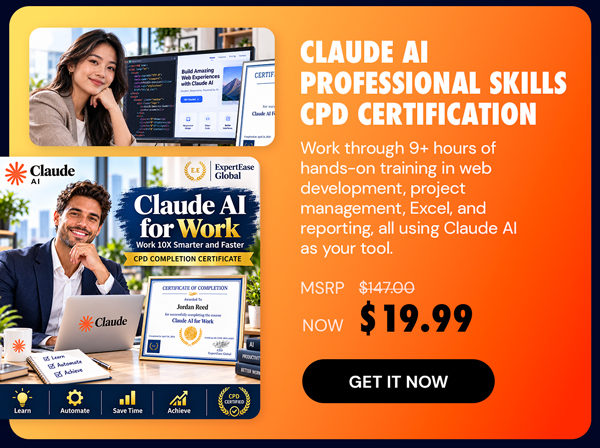 Claude AI Professional Skills CPD Certification