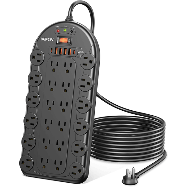 Power Strip 24 Outlets + USB