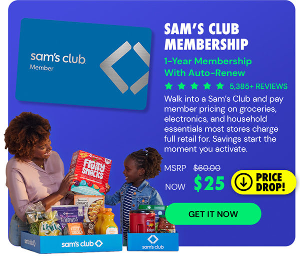 1-Year Sam's Club Membership with Auto-Renew*