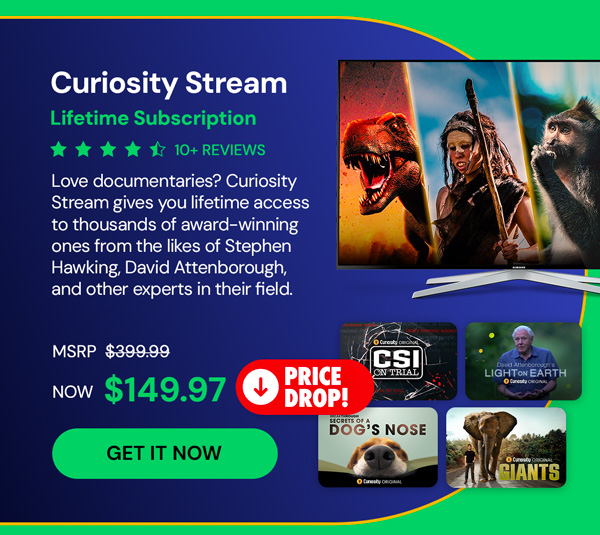 Curiosity Stream | Lifetime License