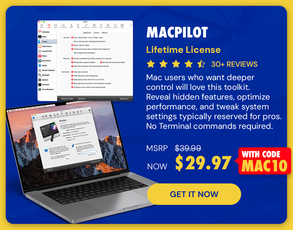 MacPilot Lifetime License