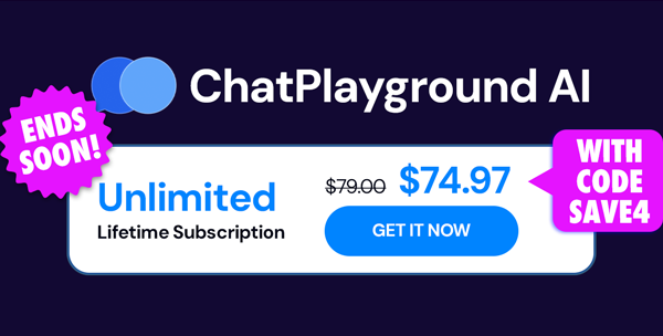 ChatPlayground AI: Lifetime Subscription