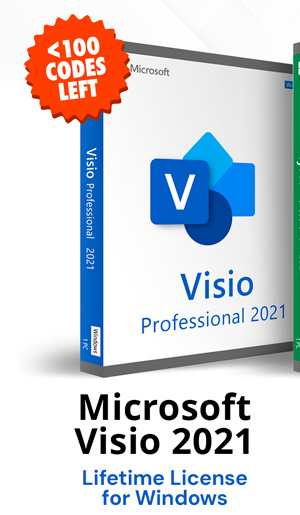 Microsoft Visio 2021 Professional: Lifetime License for Windows