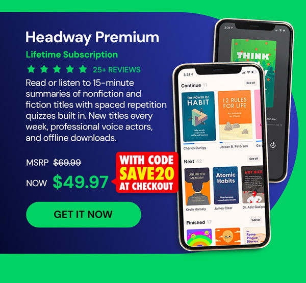 Headway Premium: Lifetime Subscription